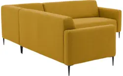 Goossens hoekbank key west geel stof - 8190592-372-01