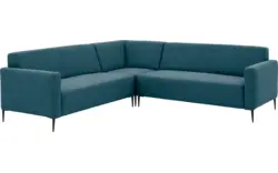 Goossens hoekbank key west blauw stof - 8190592-56-01