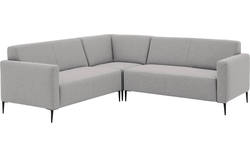 Goossens hoekbank key west grijs stof - 8190593-361-01