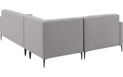 Goossens hoekbank key west grijs stof - 8190593-361-01
