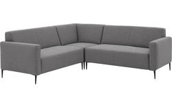 Goossens hoekbank key west grijs stof - 8190593-367-02