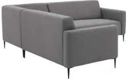 Goossens hoekbank key west grijs stof - 8190593-367-01