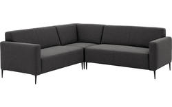 Goossens hoekbank key west grijs stof - 8190593-368-01