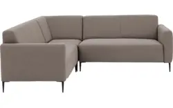 Goossens hoekbank key west grijs stof - 8190593-369-01