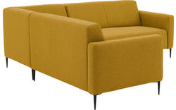 Goossens hoekbank key west geel stof - 8190593-372-01