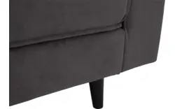Goossens hoekbank jonas grijs stof - 8190594-1456-01-gespiegeld