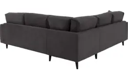 Goossens hoekbank jonas grijs stof - 8190594-1456-01-gespiegeld