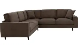 Goossens hoekbank jonas grijs stof - 8190594-1458-01-gespiegeld