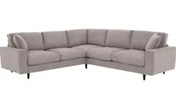 Goossens hoekbank jonas beige stof - 8190594-1459-01-gespiegeld