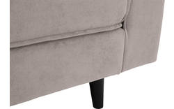 Goossens hoekbank jonas beige stof - 8190594-1459-04-gespiegeld