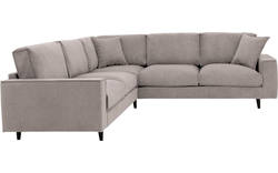 Goossens hoekbank jonas beige stof - 8190594-1459-01-gespiegeld