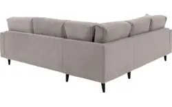 Goossens hoekbank jonas beige stof - 8190594-1459-01-gespiegeld