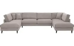 Goossens u bank jonas beige stof - 8190595-1459-01