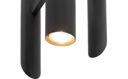 Goossens excellent hanglamp liando zwart metaal - 8190638-01