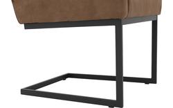 Goossens excellent eetkamerstoel tom bruin leer - 8190651-02