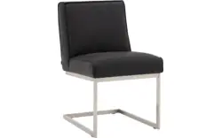 Leder buffalo superzwart