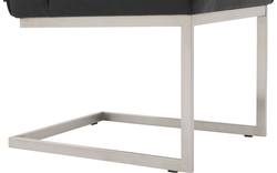 Goossens excellent eetkamerstoel tom zwart leer - 8190653-02