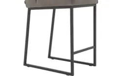 Goossens excellent barstoel tom grijs leer - 8190659-02