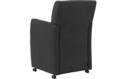 Goossens eetkamerstoel alex grijs microvezel - 8190692-02
