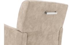 Goossens eetkamerstoel alex beige microvezel - 8190695-02