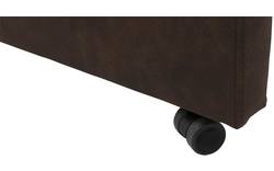 Goossens eetkamerstoel alex bruin microvezel - 8190698-02