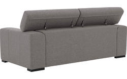 Goossens zitbank nora grijs stof - 8190705-207-01
