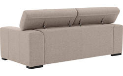 Goossens zitbank nora beige stof - 8190705-209-01