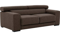 Goossens zitbank nora bruin stof - 8190705-211-01