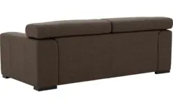 Goossens zitbank nora bruin stof - 8190705-211-01