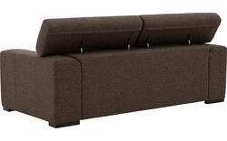 Goossens zitbank nora bruin stof - 8190705-211-01