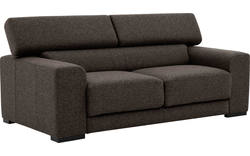 Goossens zitbank nora bruin stof - 8190705-213-02