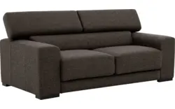 Goossens zitbank nora bruin stof - 8190705-213-01