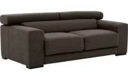 Goossens zitbank nora bruin stof - 8190705-213-01