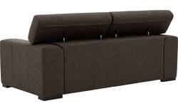 Goossens zitbank nora bruin stof - 8190705-213-01