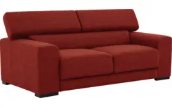 Goossens zitbank nora rood stof - 8190705-216-01