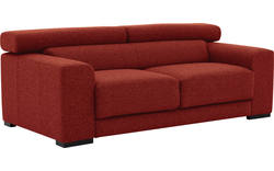 Goossens zitbank nora rood stof - 8190705-216-01