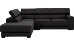 Goossens hoekbank nora grijs stof - 8190707-204-01-gespiegeld