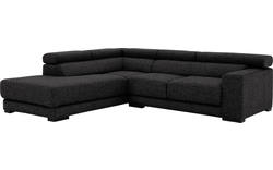 Goossens hoekbank nora grijs stof - 8190707-204-01-gespiegeld