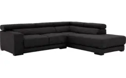 Goossens hoekbank nora grijs stof - 8190707-204-01