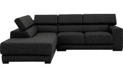 Goossens hoekbank nora grijs stof - 8190707-205-02-gespiegeld