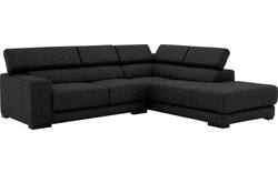 Goossens hoekbank nora grijs stof - 8190707-205-01