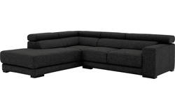Goossens hoekbank nora grijs stof - 8190707-205-01-gespiegeld