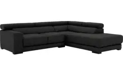 Goossens hoekbank nora grijs stof - 8190707-205-01