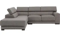 Goossens hoekbank nora grijs stof - 8190707-207-01-gespiegeld