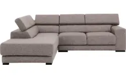 Goossens hoekbank nora grijs stof - 8190707-208-01-gespiegeld