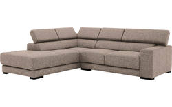Goossens hoekbank nora beige stof - 8190707-209-01-gespiegeld