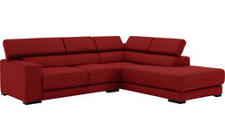 Goossens hoekbank nora rood stof - 8190707-216-01
