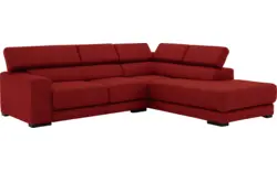 Goossens hoekbank nora rood stof - 8190707-216-01