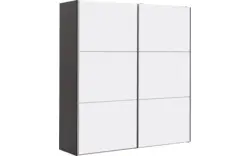 Goossens kledingkast easy storage sdk zwart hoogwaardig meubelplaat - 8190716-02
