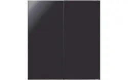 Goossens kledingkast easy storage sdk zwart hoogwaardig meubelplaat - 8190717-10